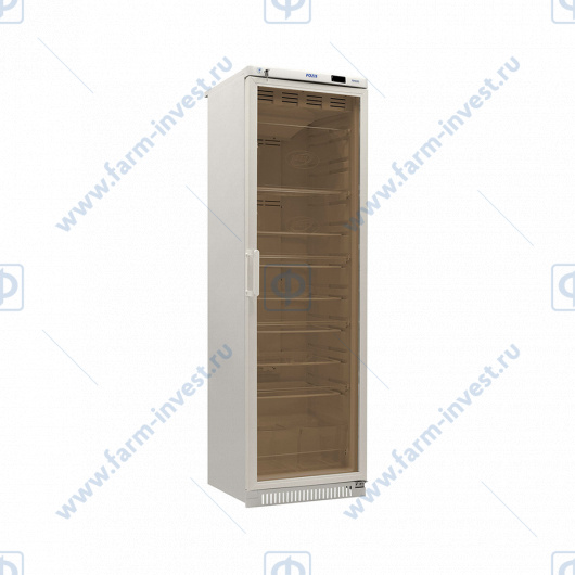 Холодильник фармацевтический ХФ-400-5(ТС) ПОЗиС (400 л) с тонированной стеклянной дверью и блоком управления БУ-М01