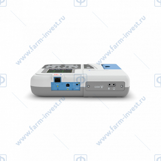 Электрокардиограф ЭКЗТ-01-Р-Д/2 (1/3-канальный) с комбинированным питанием, цветным экраном и бумагой 80 мм