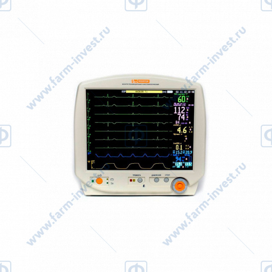 Монитор пациента реанимационный и анестезиологический МИТАР 01-Р-Д (комплект №6) с экраном 12,1