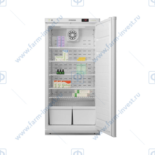 Холодильник фармацевтический ХФ-250-2 ПОЗиС (250 л) с металлической дверью