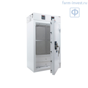 Сейф-термостат (сейф-холодильник) медицинский TS-3/100 двухкамерный (160 л) 3-го класса устойчивости к взлому