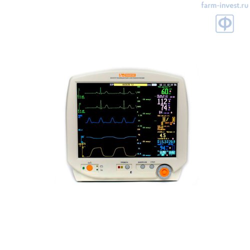 Монитор пациента реанимационный и анестезиологический МИТАР 01-Р-Д (комплект №6) с экраном 12,1