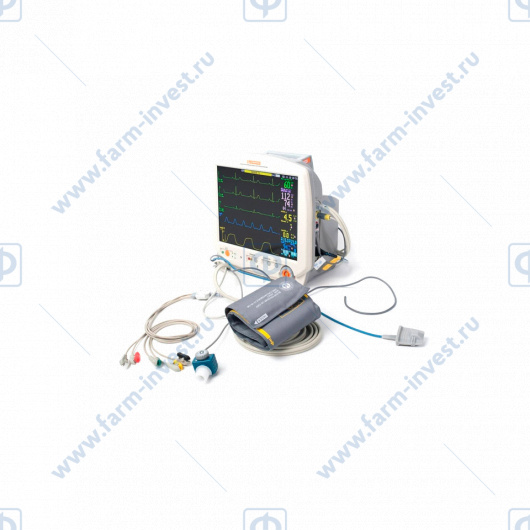 Монитор пациента реанимационный и анестезиологический МИТАР-01-Р-Д (комплект №16) с экраном 12,1