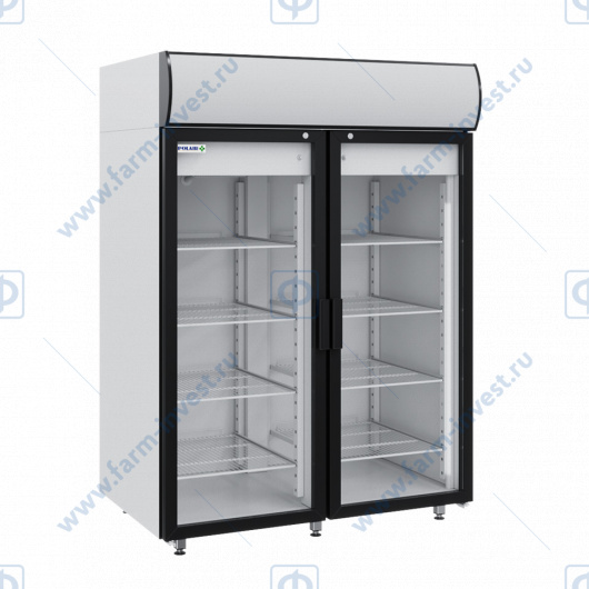 Шкаф холодильный фармацевтический ШХФ-1,4 ДС POLAIR (1400 л) со стеклянными дверями