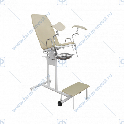 Кресло гинекологическое КГ-1 ДЗМО с ручным приводом