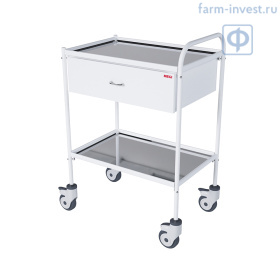 Столик манипуляционный передвижной металлический МЕГИ СМ548-МСК (МСК-548)