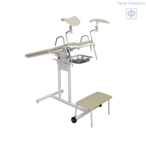 Кресло гинекологическое КГ-1 ДЗМО с ручным приводом