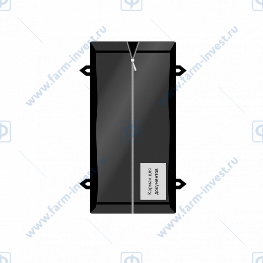 Мешки патологоанатомические на молнии из полиэтилена ПВД (2 пары петлевых ручек, 1000х2100 мм)