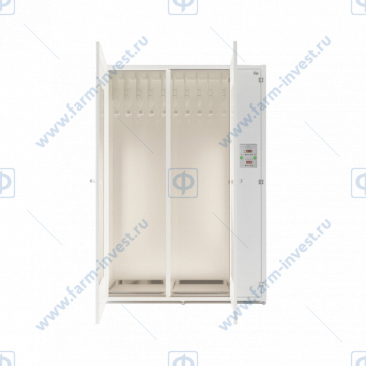 Шкаф для хранения стерильных эндоскопов и изделий медицинского назначения СПДС-10-Ш (на 10 эндоскопов)