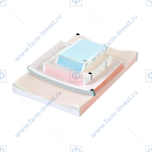 Бумага для электрокардиографа 216x280 мм (Италия)