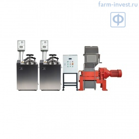 Установка для обезвреживания и измельчения медицинских отходов БАЛТНЕР II-Ш100 (100 л)