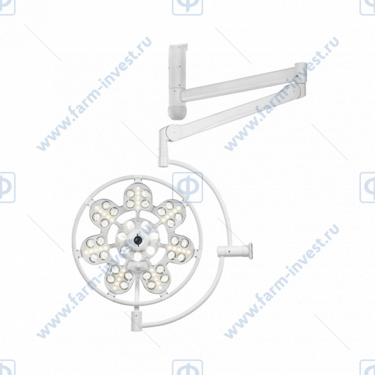 Светильник медицинский хирургический ЭМАЛЕД 500 LT потолочный с блоком аварийного питания