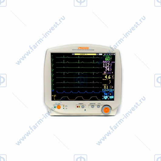 Монитор пациента реанимационный и анестезиологический МИТАР-01-Р-Д (комплект №16) с экраном 12,1