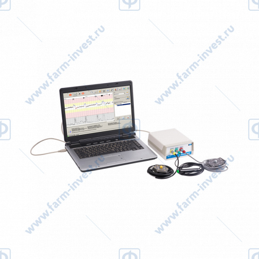 Монитор фетальный Сономед-200 USB-модуль с ноутбуком для одно/двуплодной беременности