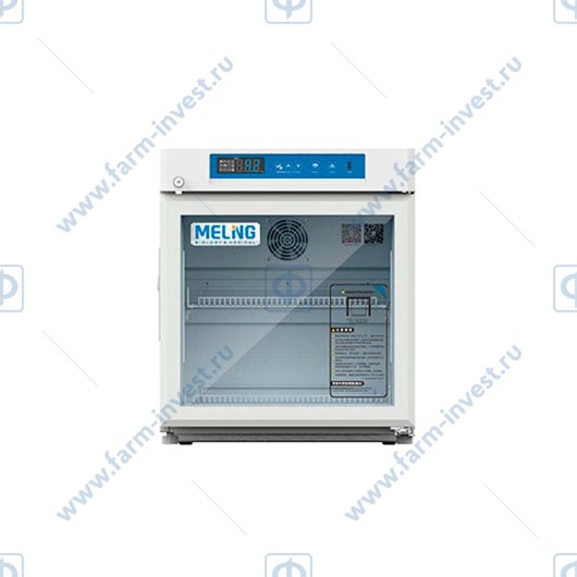Холодильник лабораторный Meling YC-55L (55 л) со стеклянной дверью