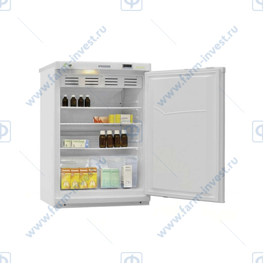 Холодильник фармацевтический ХФ-140-2 ПОЗиС (140 л) с металлической дверью и блоком управления БУ-М01