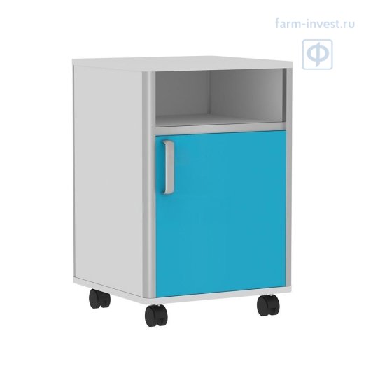 Тумба медицинская подкатная прикроватная МЕГИ ТМ-МСК МДА-5105.00
