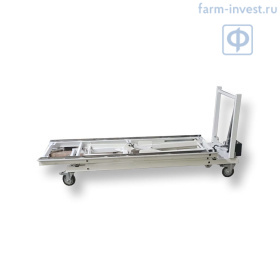 Тележка анатомическая ТА-03э для перевозки и подъема тел умерших