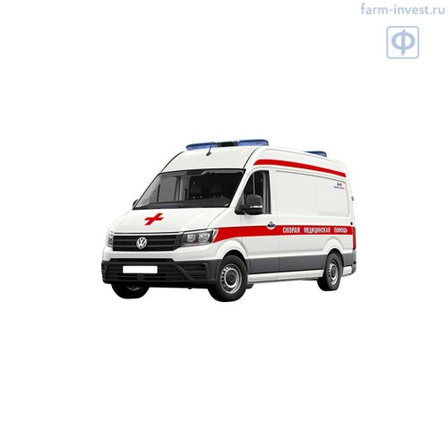 Автомобиль скорой медицинской помощи Volkswagen Crafter класса A