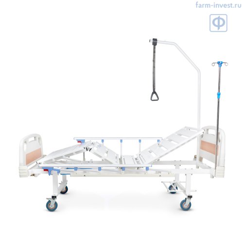 Кровать медицинская Армед РС105-Б механическая четырехсекционная