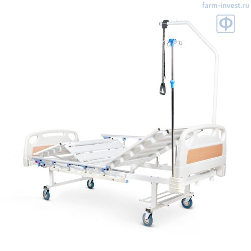 Кровать медицинская Армед РС105-Б механическая четырехсекционная