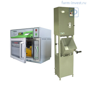 Система обеззараживания медицинских отходов Стериус (8 л) в комплекте с прессом-деструктором (25 л)