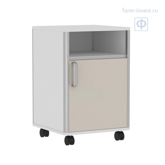 Тумба медицинская подкатная прикроватная МЕГИ ТМ-МСК МДА-5105.00