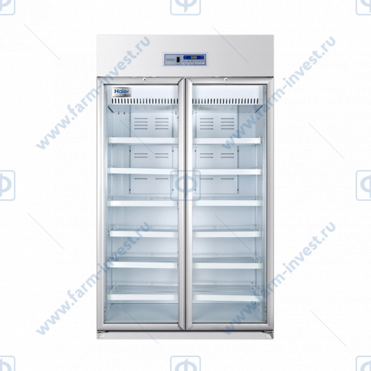 Холодильник медицинский Haier HYC-940 (890 л) со стеклянными дверями