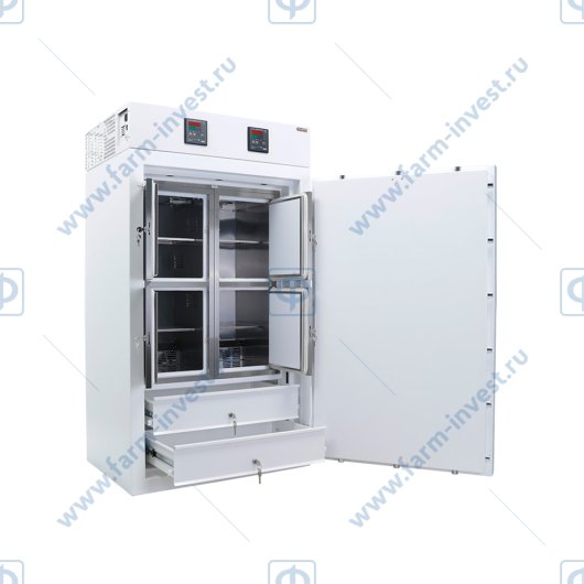 Сейф-термостат (сейф-холодильник) медицинский TS-3/100 двухкамерный (160 л) 3-го класса устойчивости к взлому