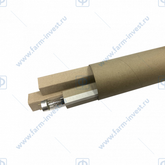 Комплект бактерицидных ультрафиолетовых ламп LightTech LUV 15W ECO в тубе для рециркуляторов (3 лампы)