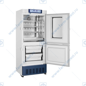 Холодильник фармацевтический Haier HYCD-282А (185/97 л) со стеклянной и металлической дверью Холодильник фармацевтический Haier HYCD-282А (185/97 л) со стеклянной и металлической дверью