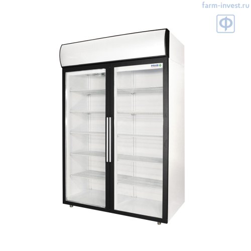 Шкаф холодильный фармацевтический ШХФ-1,0 ДС POLAIR (1000 л) со стеклянной дверью