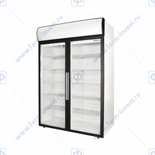 Шкаф холодильный фармацевтический ШХФ-1,0 ДС POLAIR (1000 л) со стеклянной дверью