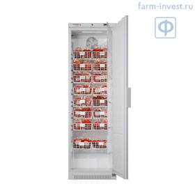 Холодильник для хранения крови ХК-400-2 ПОЗиС (400 л) с металлической дверью и блоком управления БУ-М01