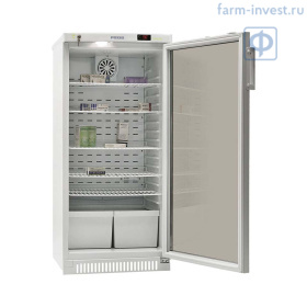 Холодильник фармацевтический ХФ-250-3(ТС) ПОЗиС (250 л) с тонированной стеклянной дверью