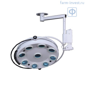 Светильник медицинский операционный ALFA 739 потолочный