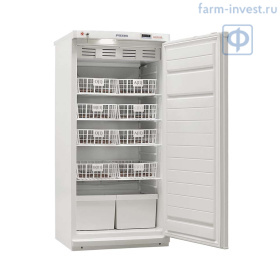 Холодильник для хранения крови ХК-250-2 ПОЗиС (250 л) с металлической дверью и блоком управления БУ-М01