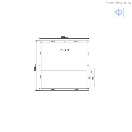 Камера холодильная сборная КХН-11,75 Polair (-25…+10˚С) для пищевых продуктов