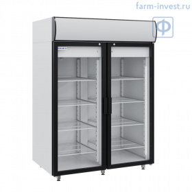 Шкаф холодильный фармацевтический ШХФ-1,4 ДС POLAIR (1400 л) со стеклянными дверями