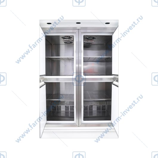 Сейф-термостат (сейф-холодильник) медицинский TS-3/100 двухкамерный (160 л) 3-го класса устойчивости к взлому