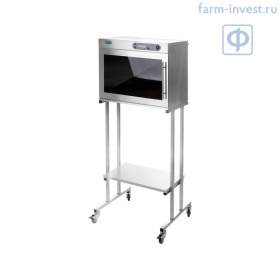 Камера бактерицидная для хранения стерильных медицинских инструментов СПДС-2-К (57 л) из нержавеющей стали передвижная