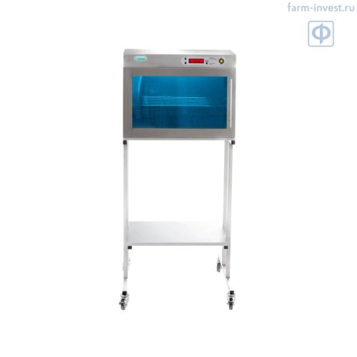 Камера бактерицидная для хранения стерильных медицинских инструментов СПДС-2-К (57 л) из нержавеющей стали передвижная