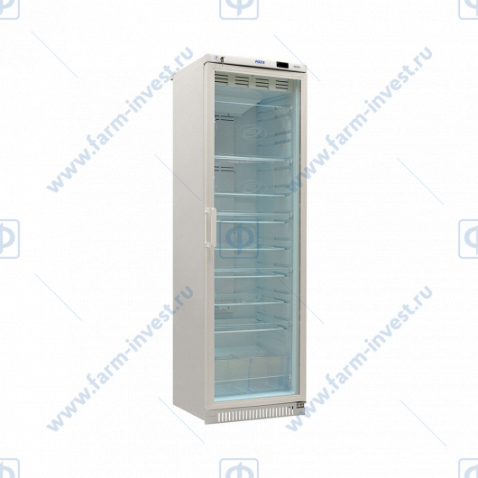 Холодильник фармацевтический ХФ-400-5 ПОЗиС (400 л) со стеклянной дверью и блоком управления БУ-М01