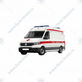 Автомобиль скорой медицинской помощи Volkswagen Crafter класса A Автомобиль скорой медицинской помощи Volkswagen Crafter класса A
