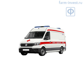 Автомобиль скорой медицинской помощи Volkswagen Crafter класса A