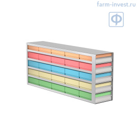 Криостеллаж с выдвижными ячейками Meling ZKL304-552B-CT