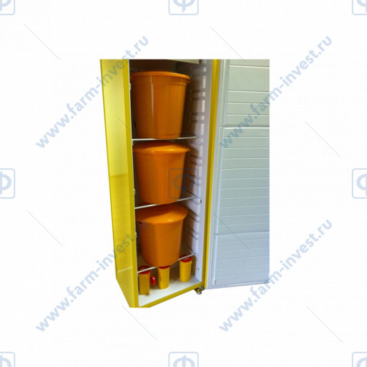 Холодильник для хранения медицинских отходов НХС ПИРЕТТА-400 (400 л)