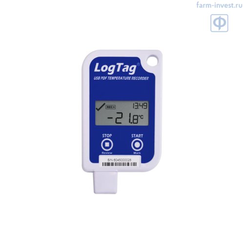 Термоиндикатор регистрирующий многоразовый LogTag ЮТРИД-16 USB (168 дней, -30...+60ºС)