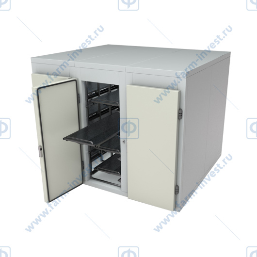 Холодильная камера для хранения тел умерших КХСН3-4Н (12 мест)