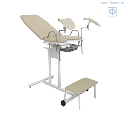 Кресло гинекологическое КГ-1 ДЗМО с ручным приводом